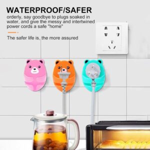 Plug Hook Wall Hooks Cute Bears Home & Kitchen pack of 6