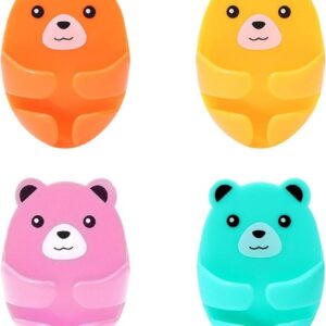 Plug Hook Wall Hooks Cute Bears Home & Kitchen pack of 6