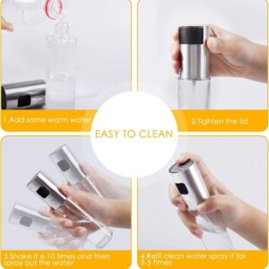 Glass Oil Spray Bottle Dispenser Kitchenware