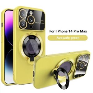 Golden iPhone 14 Pro Max Mobile Cover Mobile Accessories