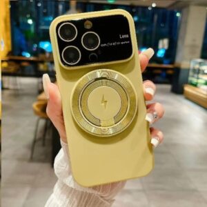 Golden iPhone 15 Pro Mobile Cover Mobile Accessories