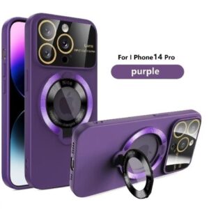 Purple iPhone 14 pro Mobile Cover Mobile Accessories