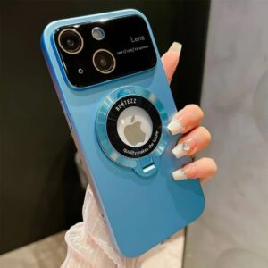 Sky Blue iPhone 15 Mobile Cover Mobile Accessories