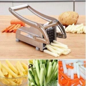 Stainless Steel French Fries Chips Cutter SS Potato Chipper Kitchenware