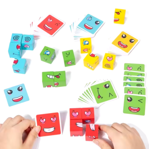 WOOD EXPRESSION CUBE PUZZLE