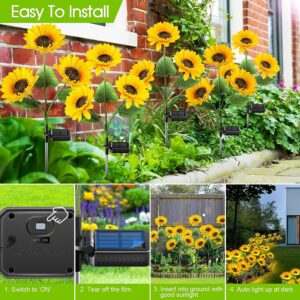 SUNFLOWER GARDEN LIGHT (2 PIS)