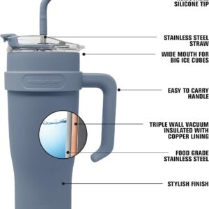 TUMBLER SS WATER BOTTLE WITH HANDLE