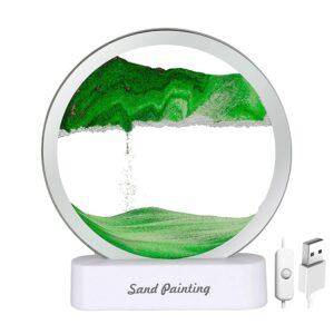 QUICK SAND ART PAINTING WITH LIGHTING