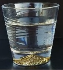 GOLDEN SPIRAL WHISKY GLASS 290ML (6 PIS SET)