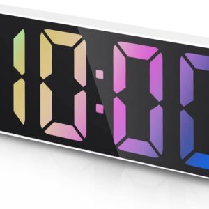 Rainbow LED Clock