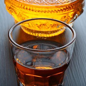 HEAVY BASE TEA Glass 210 ML (6 PIS SET)