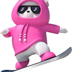 Sliding Bear Car Decoration