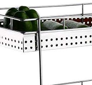 Stainless Steel 2 Layer Trolly