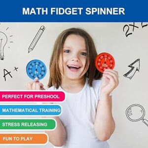 MATH FIDGET SPINNER  ( 9 PCS SET)
