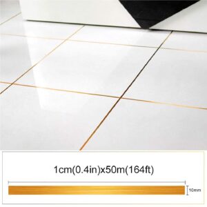 GOLDEN STRIPS FOR TILE 1CM*50MT