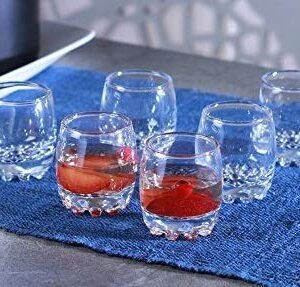 ROUND SHOT GLASS (6 PIS)(80 ML)