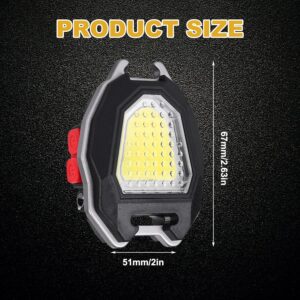 COB Keychain Light With Cigarette Lighter