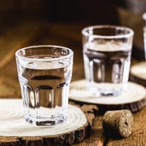 Heavy Base Shot Tea Glass (6 PIS SET)