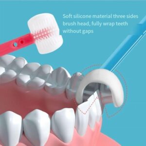 Three-Sided Children's Toothbrush BABY BRUSH