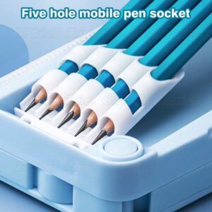 Space Theme Magnetic Pencil Box compass