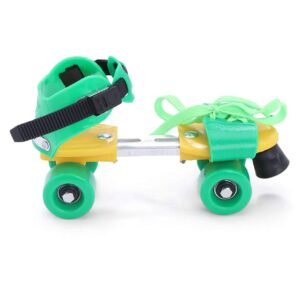 Green Yellow Roller Skates