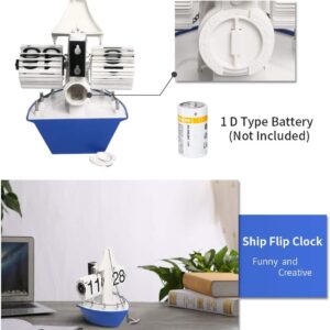 Retro Ship Desk Clock