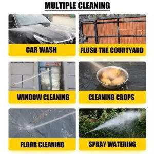 High Pressure Washer Gun (Double  Battery)