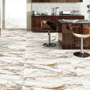 GOLDEN WHITE MARBLE FOIL (TA-077)