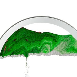 QUICK SAND ART PAINTING WITH LIGHTING