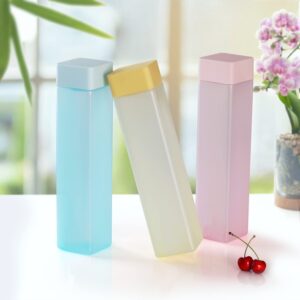 SQUARE SHAPE WATER BOTTLE MATTECOLOUR (1 PIS)