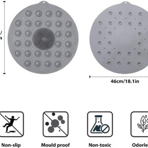 Round Bathroom Mat