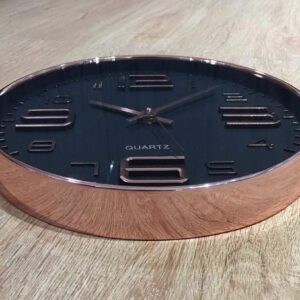 NEW WALL CLOCK BLACK COPPER