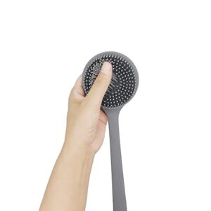 Silicone Bath Brush long handle