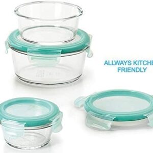 Round Food Storage Container 3 pis set