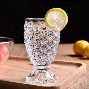 pineapple Glass 180 ml ( 6 pis set )