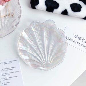 shell shape fruit plate