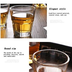 HEAVY BASE TEA Glass 210 ML (6 PIS SET)