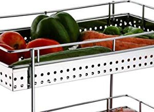 Stainless Steel 2 Layer Trolly