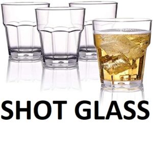 Heavy Base Shot Tea Glass (6 PIS SET)