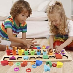 3 in 1 Wooden Puzzle