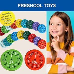 MATH FIDGET SPINNER  ( 9 PCS SET)