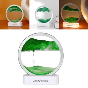 QUICK SAND ART PAINTING WITH LIGHTING