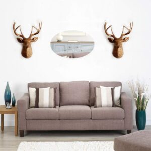 Ovel Shape Sticker Mirror (30*45)