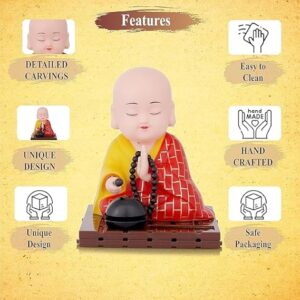 Moving Head solar power Buddha