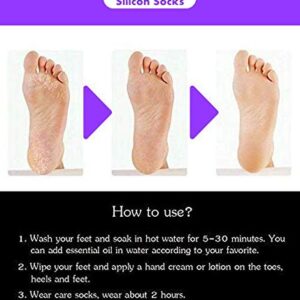 NEW SILICONE FULL HEEL SOCKS