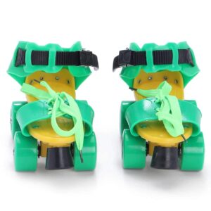 Green Yellow Roller Skates