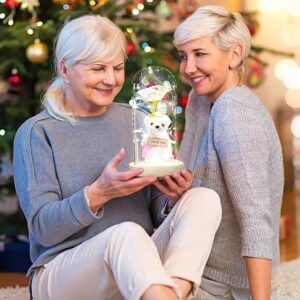 Crystal Rose with teddy