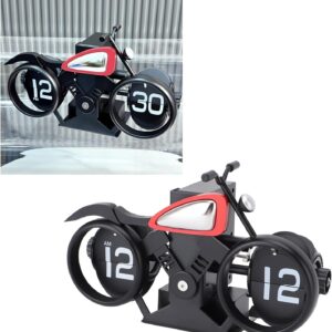 Motorcycle Table Clock RETRO FLIP