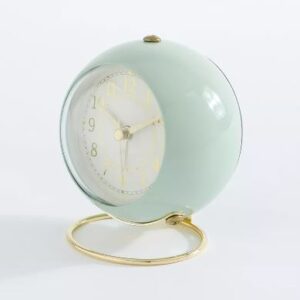 ROUND DESK CLOCK GREEN