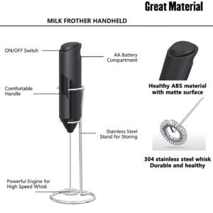 ELECTRIC MILK FROTHER WITH SS STAND